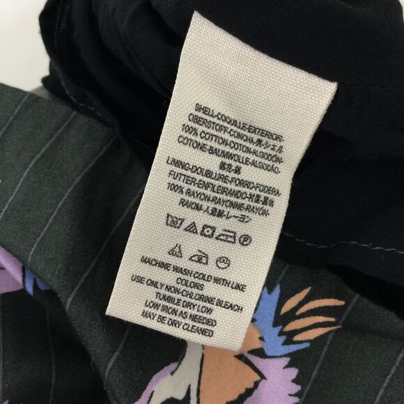 Free People Sunshine of Your Love Parrot Print Strapless Midi Dress Black Size 4 - Picture 9 of 11